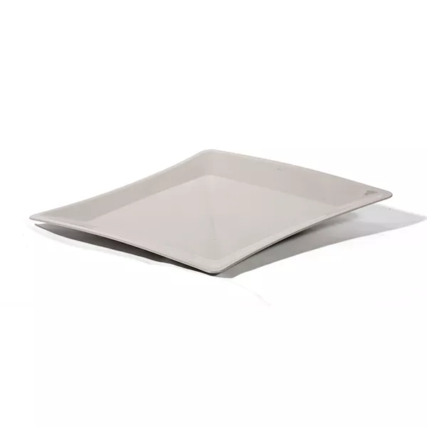 THERMOTABLETT AUS POLYESTER FARBE SAND 42x42x3 cm.