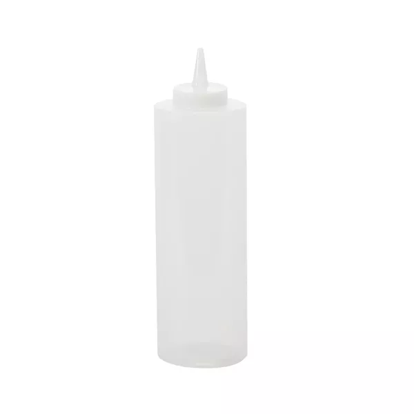 DRUCKSPENDER SQUEEZE BOTTLE AUS WEISSEM KUNSTSTOFF 70,8 cl.