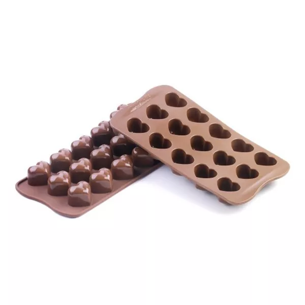 SILIKONFORM FÜR 15 EASY CHOC MONAMOUR 3x2,2x2,5 cm. 2