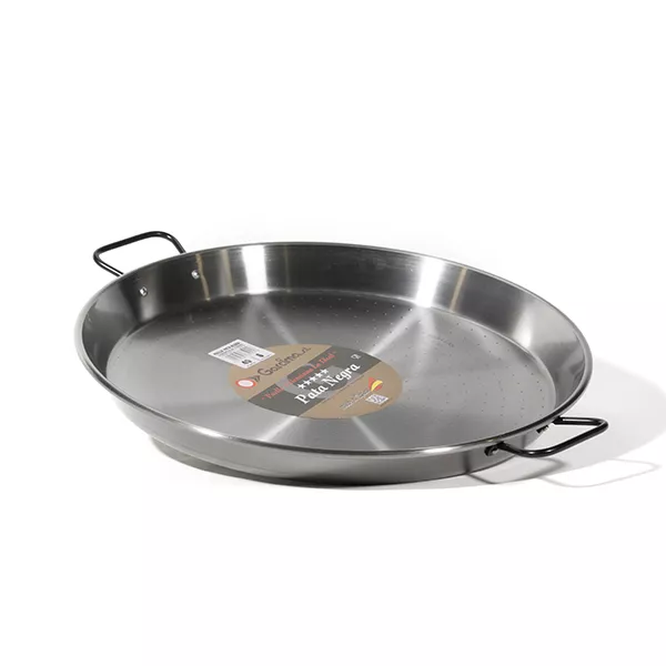 PROFESSIONELLE PAELLA-PFANNE AUS EISEN Durchmesser 45 cm für 6 Portionen