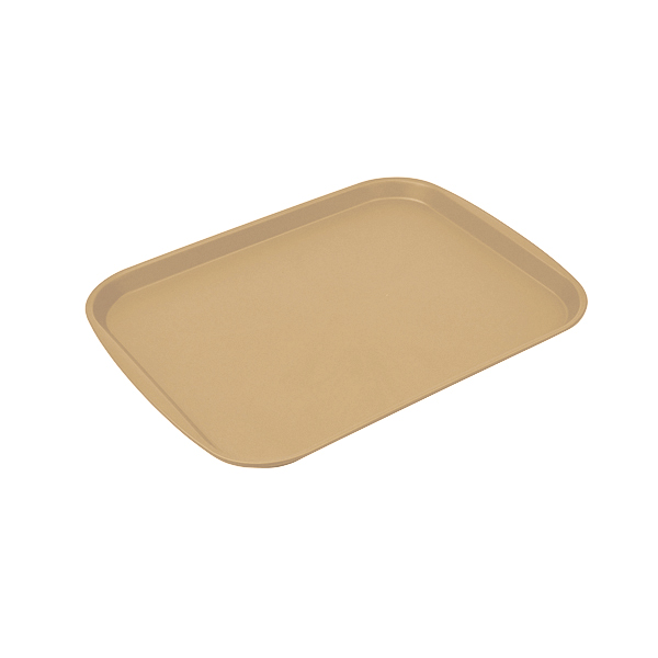 Fast-Food-Schale aus Polypropylen, beige, 47,5 x 35,5 cm, Code PRFFGBE