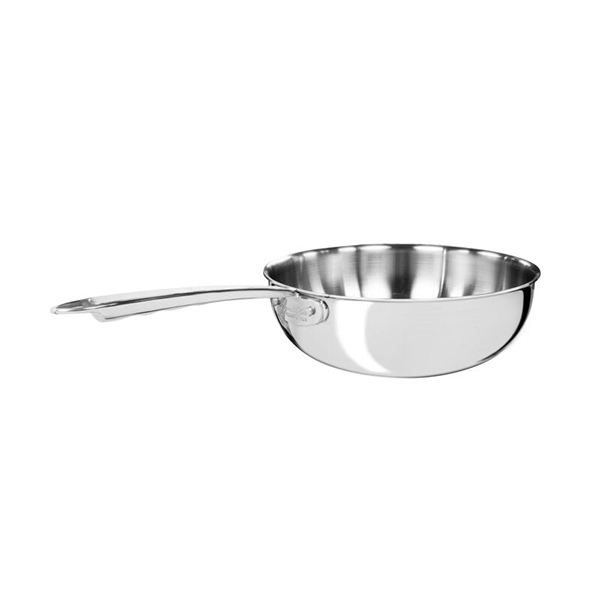 AGNELLI1907 MEHRSCHICHTIGE EDELSTAHLBRATPFANNE 1 GRIFF 20x7,8 cm