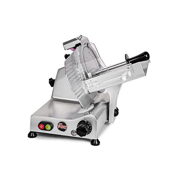 GENEIGTE AUFSCHNITTMASCHINE FAC Mod.220AF --CE FÜR DEN HAUSGEBRAUCH-- einphasig 220 V