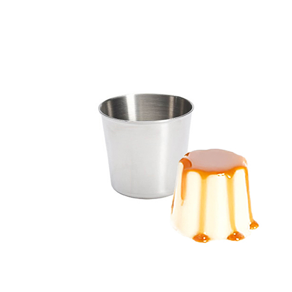 Stahlcreme-Karamellform 6,4 x 6 cm