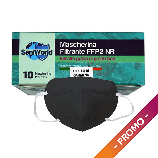 FFP2-MASKEN; Farbe Schwarz - 10 Stk. PSA-Produkt