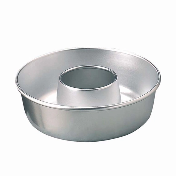 DONUT-FORM AUS ALUMINIUM MIT KONKAVEM BODEN 26x8,5 cm