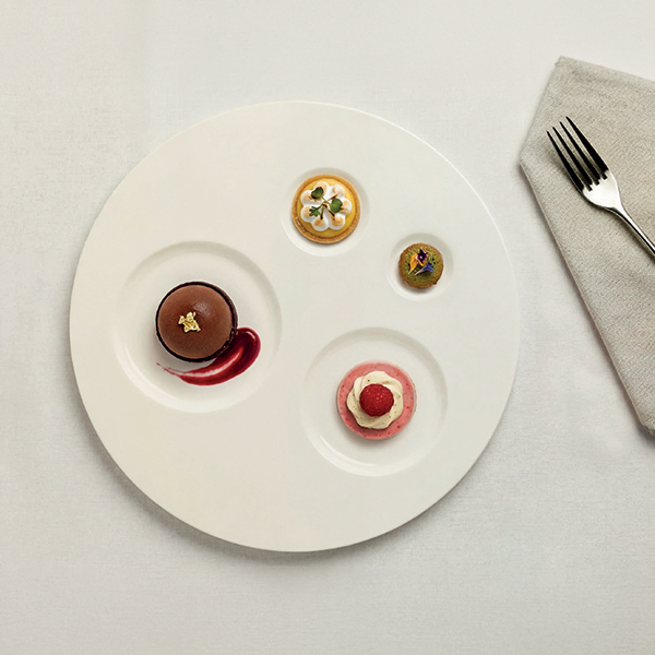 BON CHINA PLATE PALETTE AF1760 cm. 30