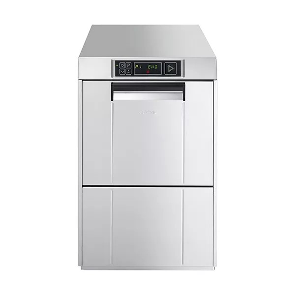 SMEG GLÄSERSPÜLMASCHINE NUOVA EASYLINE MOD. SPG415 KORB 40x40 – MIT INTEGRIERTEN SPENDER