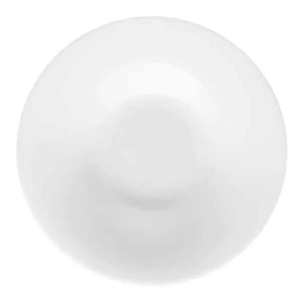 Teller aus Knochenporzellan mit Schneeboden, 30 cm