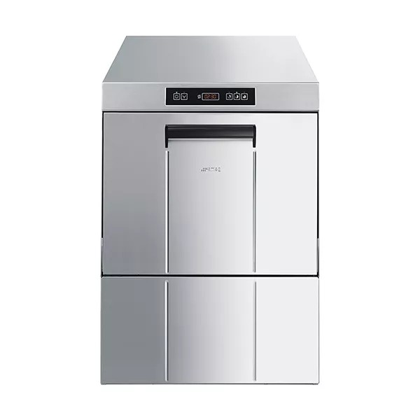 SMEG ECOLINE GESCHIRRSPÜLER MOD. SPD505 Frontladerkorb 50x50 - mit integrierten Spendern und automatischem Wasserenthärter
