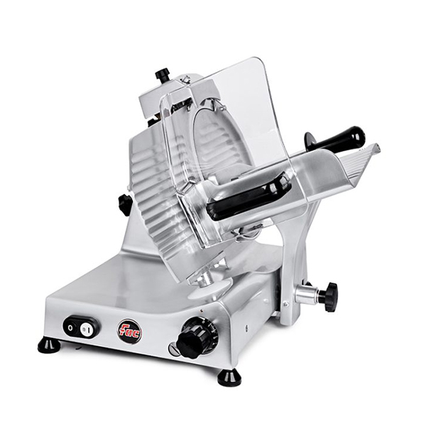 GENEIGTE AUFSCHNITTMASCHINE FAC Mod.250E --CE FÜR DEN PROFESSIONELLEN EINSATZ-- einphasig 220 V