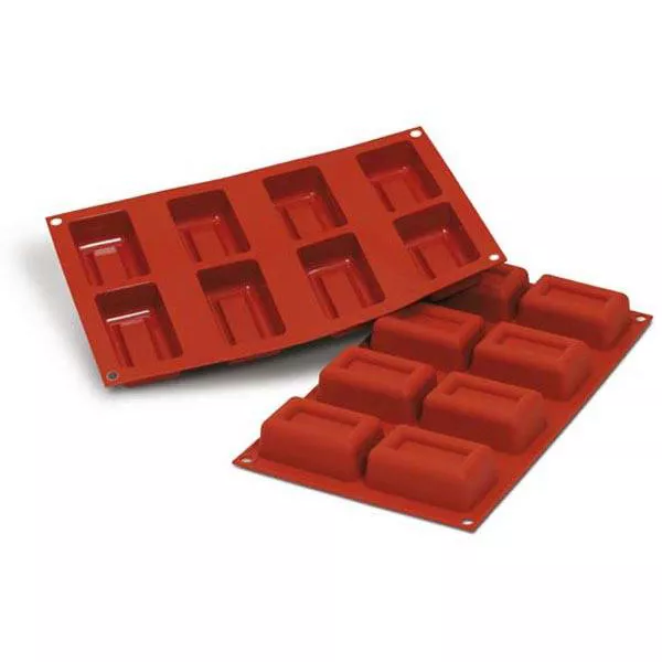 PROFI-SILIKONFORM FÜR 8 BLÖCKE 7,2x4,5x2,6 cm
