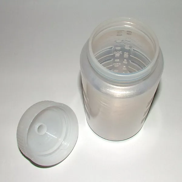 SPENDER SQUEEZE BOTTLE TRANSPARENT MIT VERSCHLUSSKAPPE MIT BREITER ÖFFNUNG 75 cl. 2