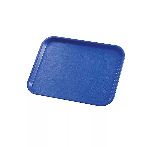 SERVIERTABLETT AUS POLYPROPYLEN 45,6x35,6 cm. FARBE: BLAU