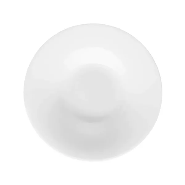 Teller aus Knochenporzellan mit Schneeboden, 24 cm