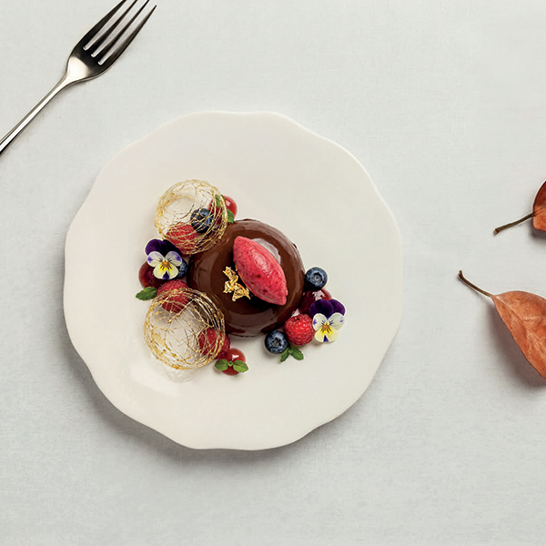 Bon China Dessertteller AF1760 cm. 21