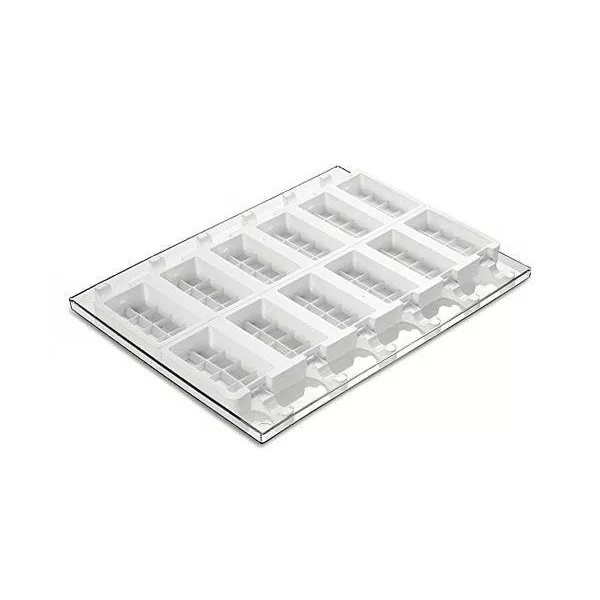 SILIKONFORM FÜR 12 CHOCOSTICK 9,2x4,8x2,4 cm