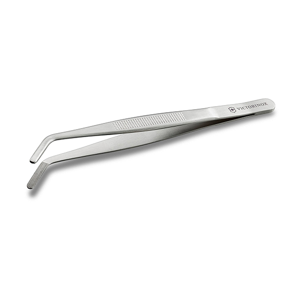 Gebogene Edelstahl-Kochzange 16 cm